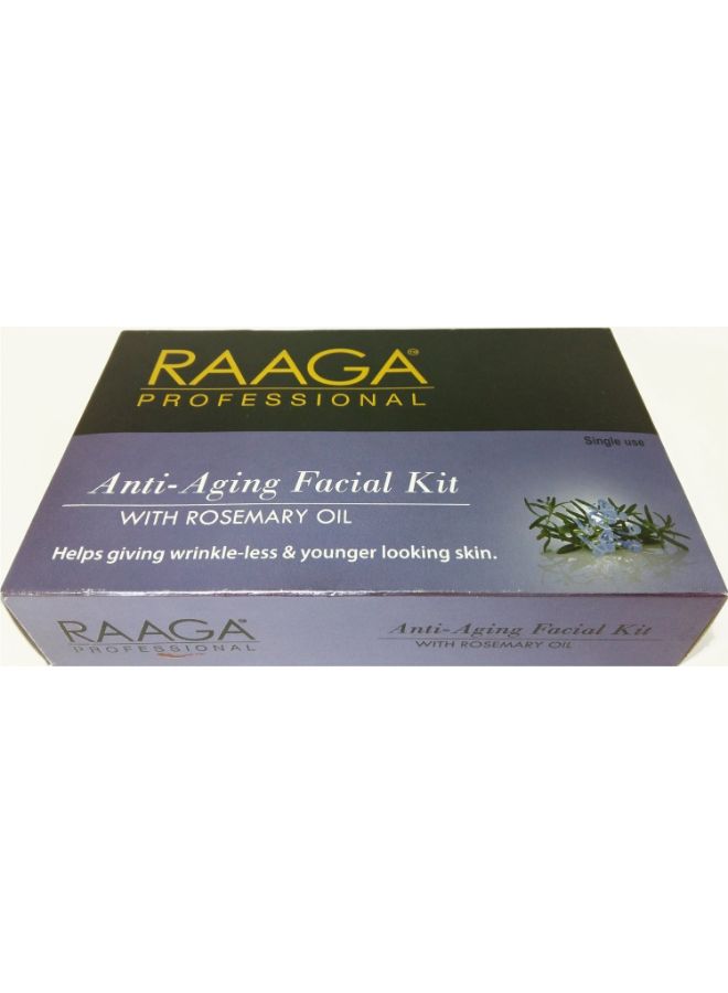 RAAGA PROFESSIONAL - Professional Anti Aging Facial Kit With Rosemery Oil - Image 1