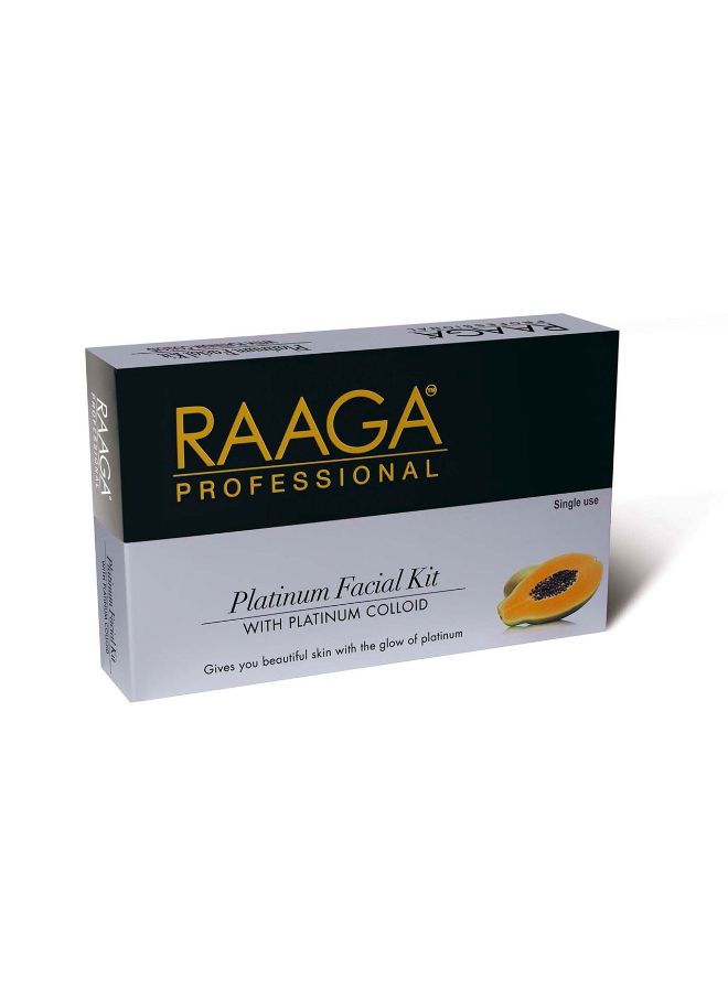 RAAGA PROFESSIONAL - Professional Platinum Facial Kit With Platinum Colloid - Image 1