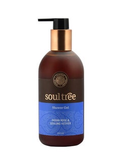 SOULTREE Indian Rose And Cooling Vetiver Shower Gel 