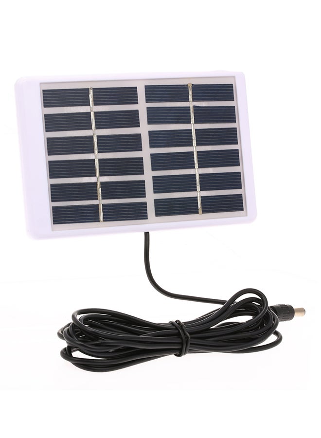 Generic 1.2W Solar Charger With Dc Output Black  - Image 1