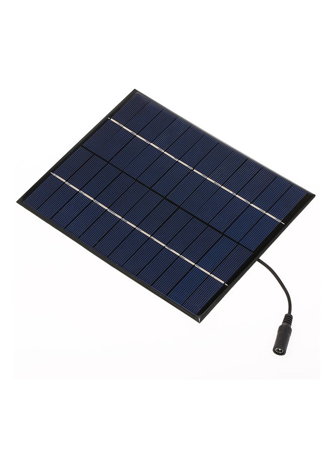 Generic 5.2W Solar Charger With Dc Output Black  - Image 1