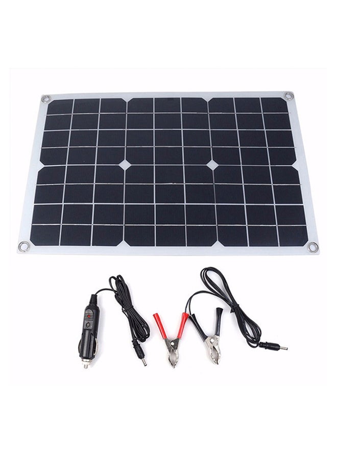 Generic Solar Panel with USB Port Solar Cell Multicolour 645grams 