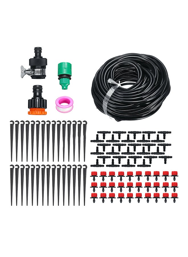 Generic 30-Drippergarden Patio Water Mister Cooling Micro System Sprinkler Nozzle Set Multicolour 