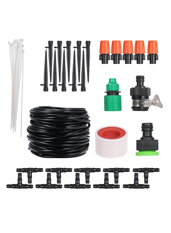 Generic Watering Tube Micro Drip Irrigation System Garden Spray Hose Kits For Flower Multicolour 20cm