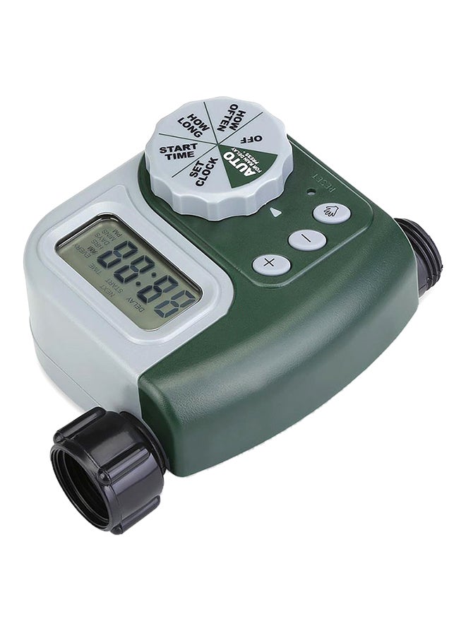 Programmable Hose Faucet Timer Grey/Green 7.5-22.5m - Image 1