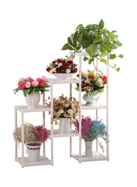 Multi-layer Flower Stand White 100centimeter