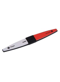4 Way Nail Buffer Shiner And Filer Set Red/White/Red