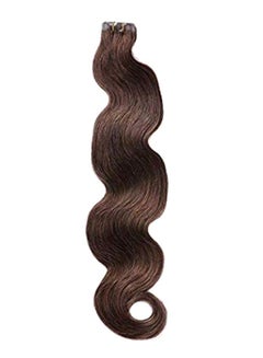 Smartinnov 20-Piece Curly Hair Extensions Set Dark Brown 2 24inch 