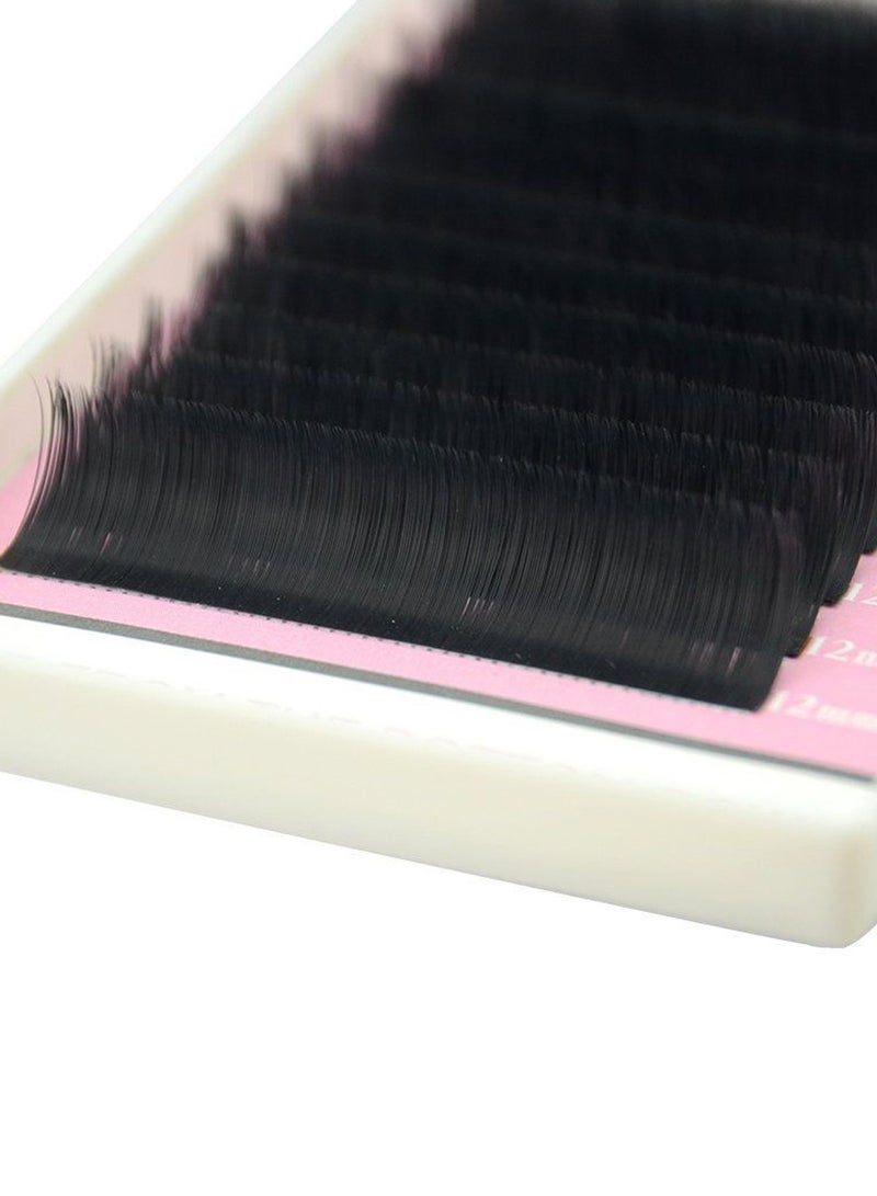 Qeelasee Professional D Curl False Eyelash Extension Black - Image 2