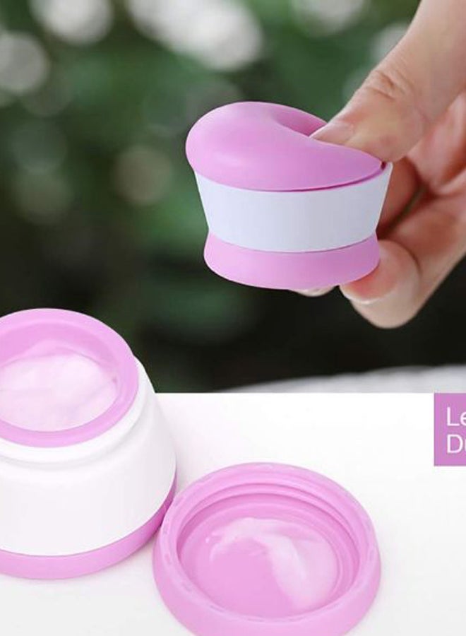 Aoutacc 5-Piece Leakproof Cream Jar Set Multicolour - Image 2