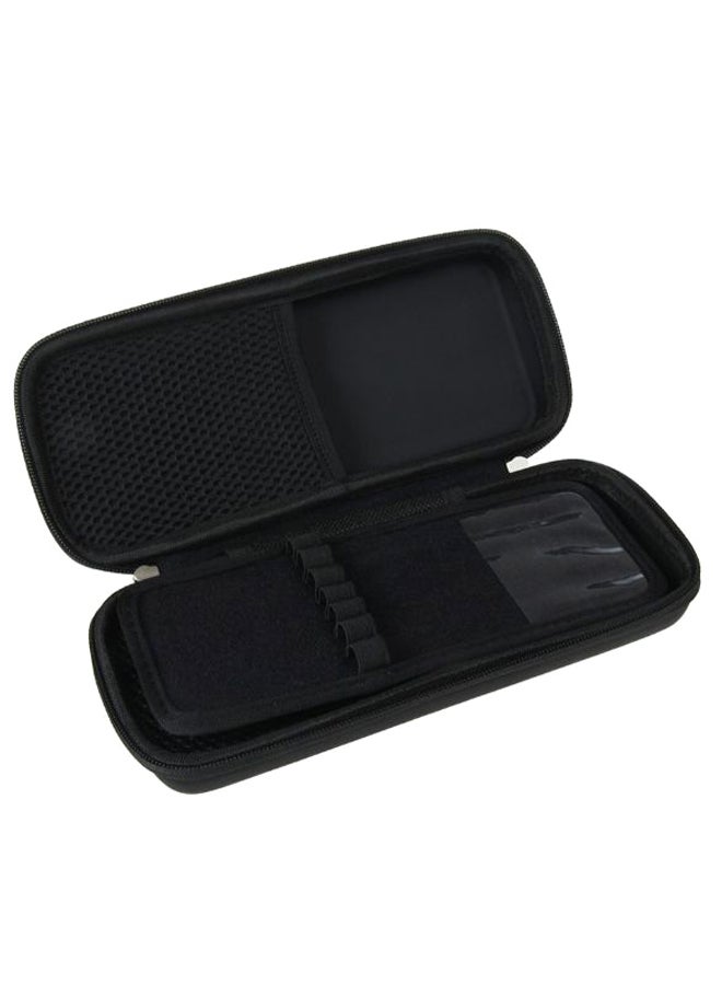 هيرميتشل حقيبة مكياج صلبة ومحمولة أسود - Image 2