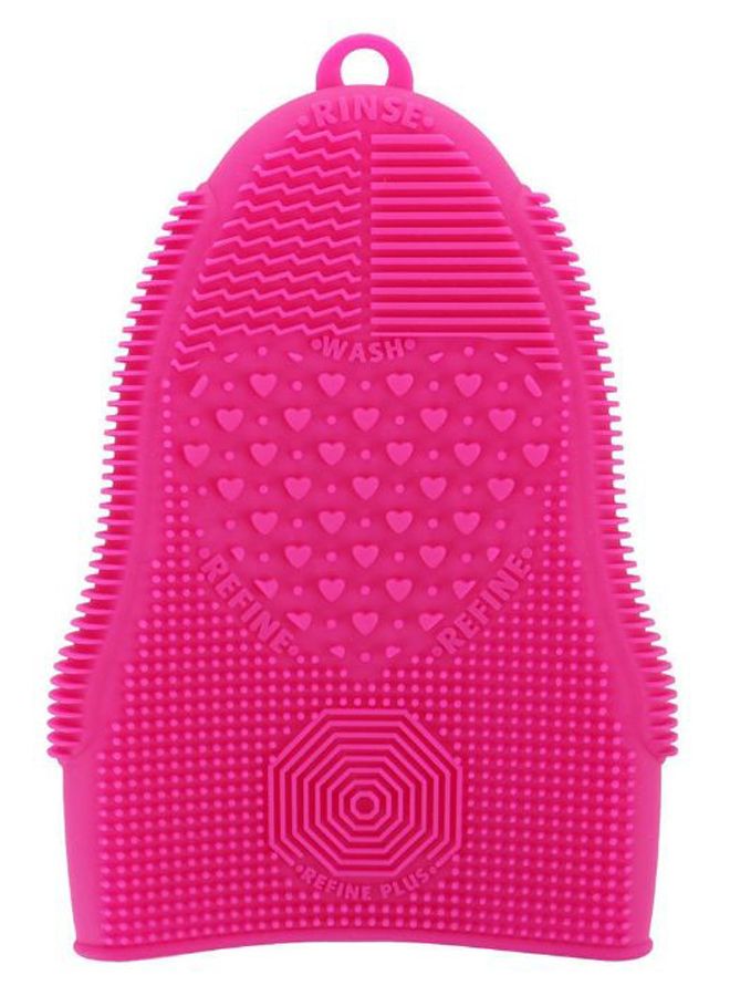 ScivoKaval Makeup Brush Cleaner Glove Pink - Image 1
