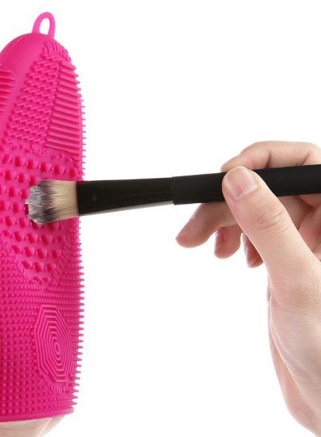 ScivoKaval Makeup Brush Cleaner Glove Pink - Image 2