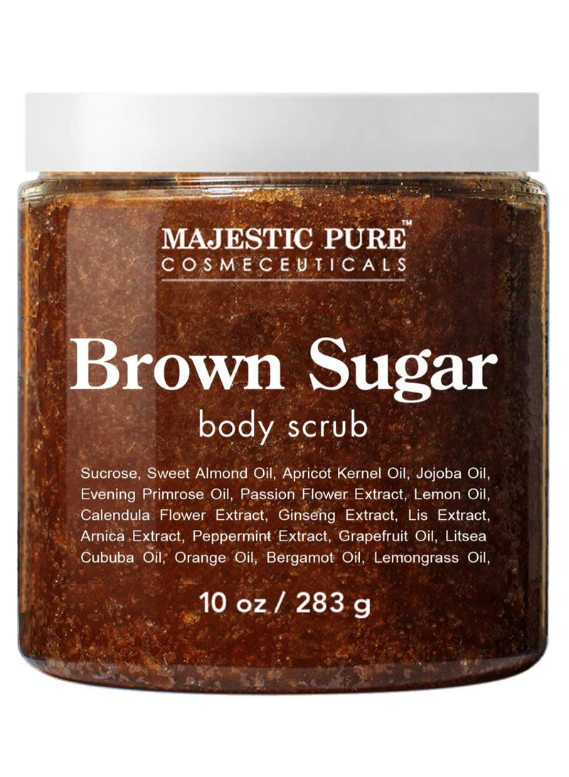 Majestic Pure Brown Sugar Body Scrub 283grams 
