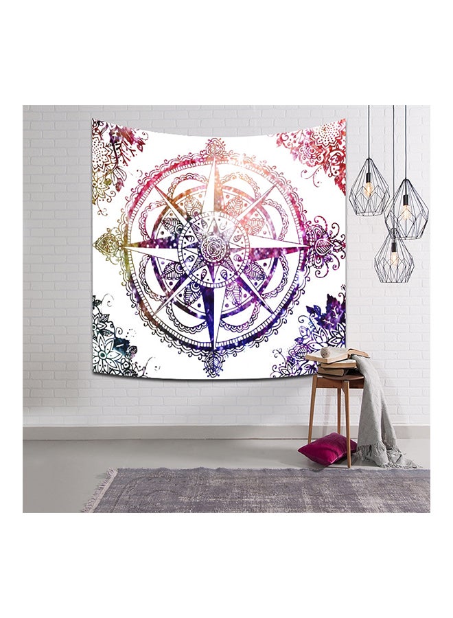 Bohemian Style Printing Wall Hanging Tapestry Multicolour 200 x 150cm