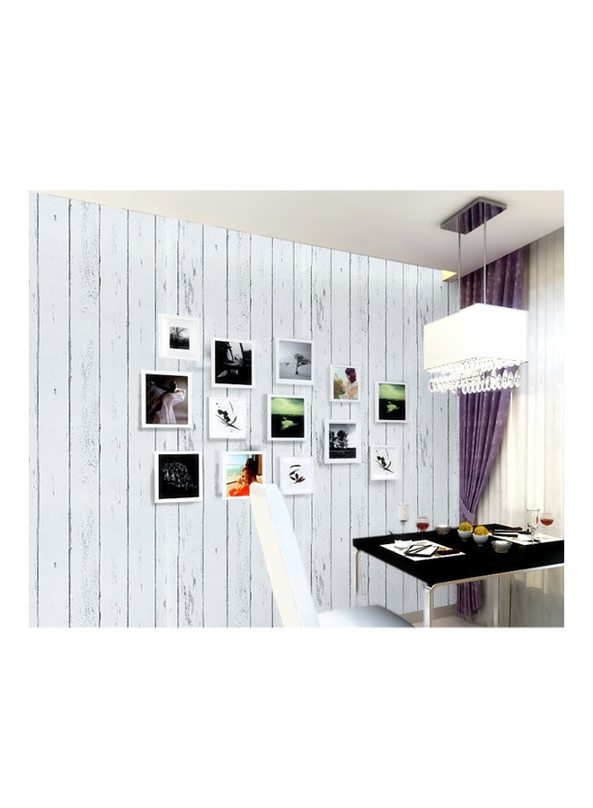 Autohesion Brick Decoration Wallpaper White 45 x 1000centimeter - Image 2
