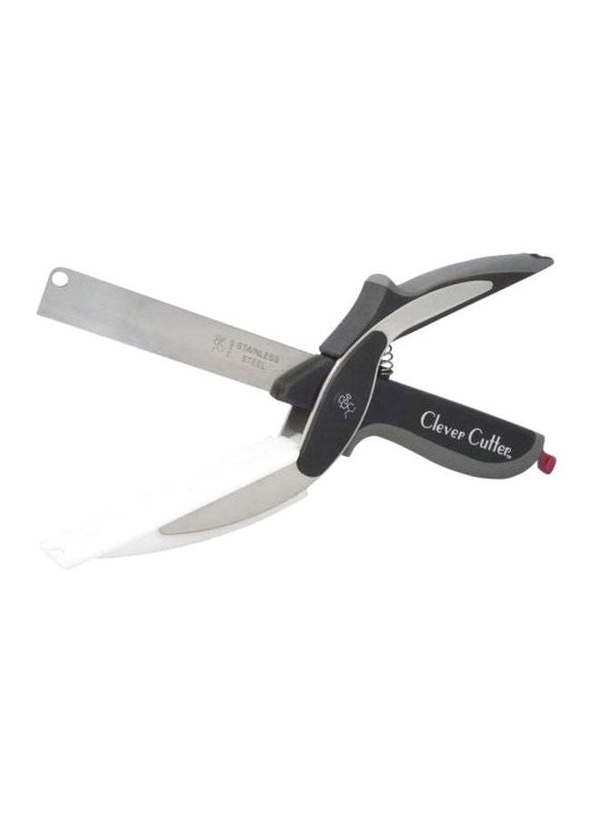 كليفر كاتر سكين مطبخ ذكي أسود/فضي