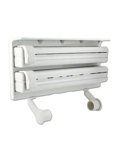 Generic Triple Paper Dispenser White 