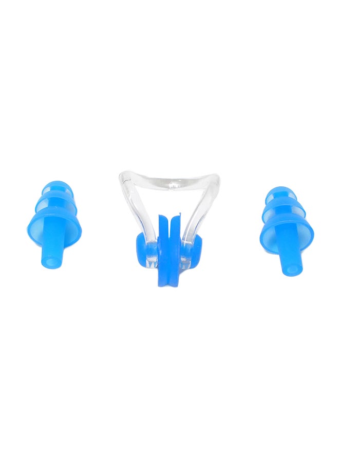 Generic Silicone Swimming Ear And Nose Clip Plug 2 x 1cm