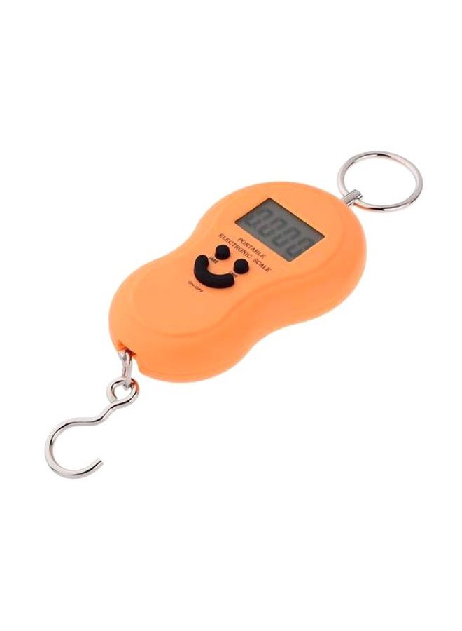 Digital Weighing Scale Orange/Black 