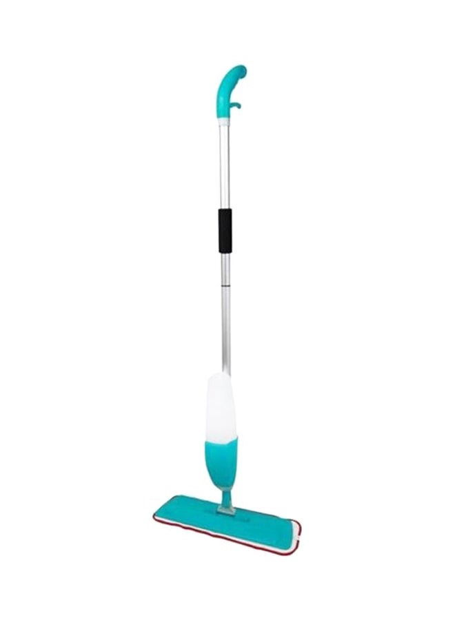 Long Handle Water Spray Mop Blue/White/Silver 0.85Liters