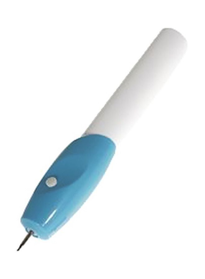 Generic Electric Engraver White/Blue 