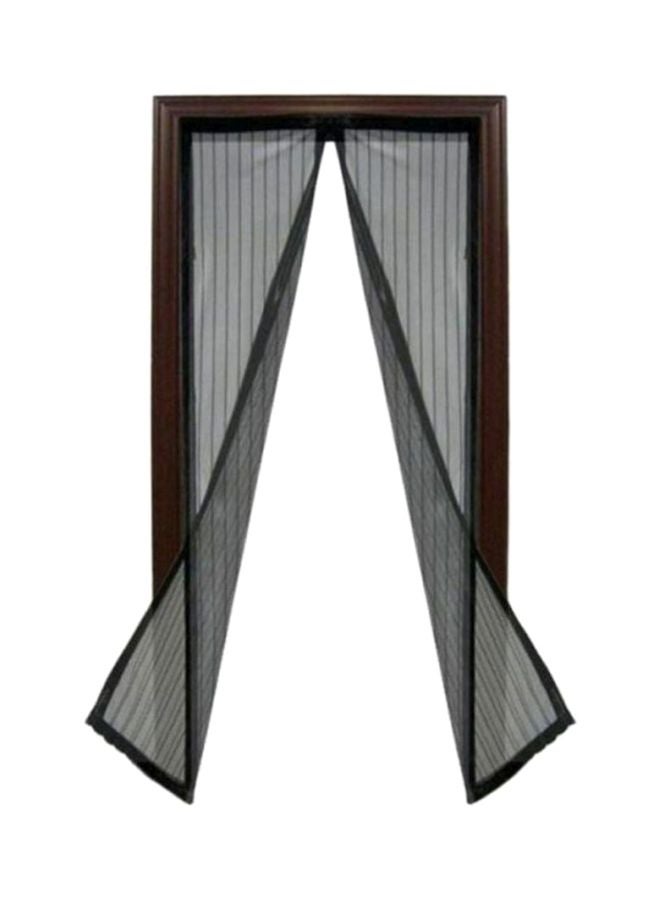 Generic - Magic Mesh Bug Repellent Screen Door Brown/White - Image 1
