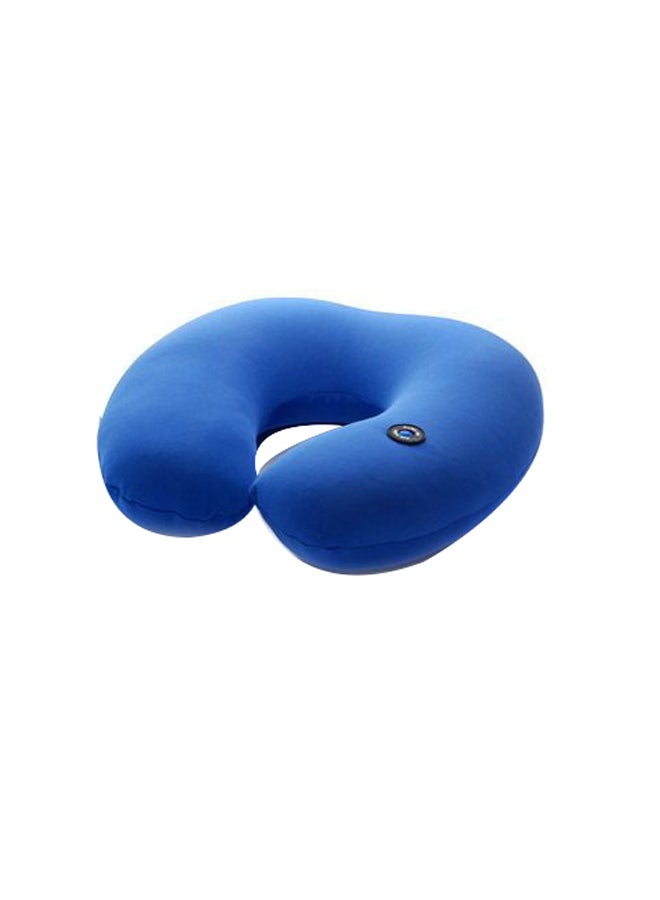 U-Shaped Neck Massage Cushion Blue