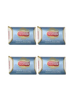 Imperial Leather Pack Of 4 Active Soaps 75grams  - Image 1