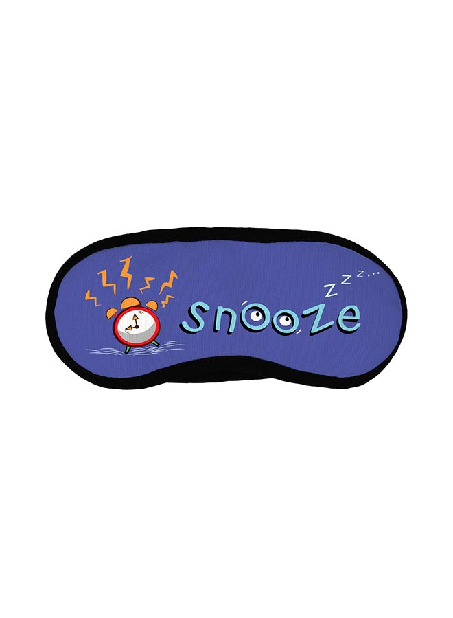 Indigifts Sleep Snooze Printed Sleeping Eye Mask 7.8X3.3inch  - Image 2