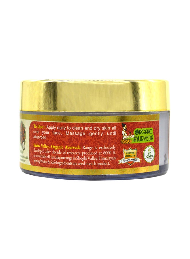 إندوس فالي كريم ليلي عضوي مايسور بخشب الصندل وزبدة الكوكم 50جرام - Image 3