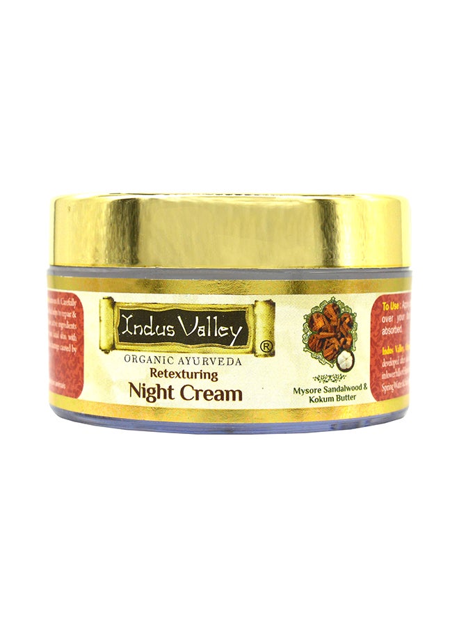 إندوس فالي كريم ليلي عضوي مايسور بخشب الصندل وزبدة الكوكم 50جرام - Image 1