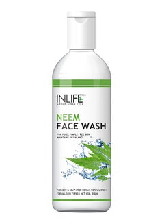 Inlife Neem Face Wash 200ml  - Image 1