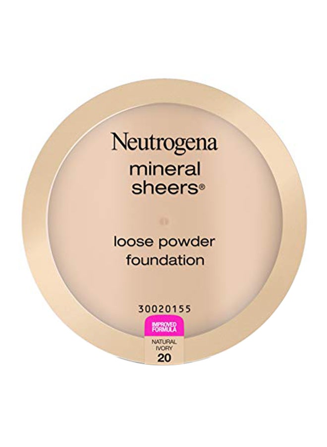 نيوتروجينا بودرة كريم أساس سائبة عاجي طبيعي 20