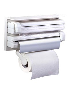 Generic Triple Paper Dispenser White 