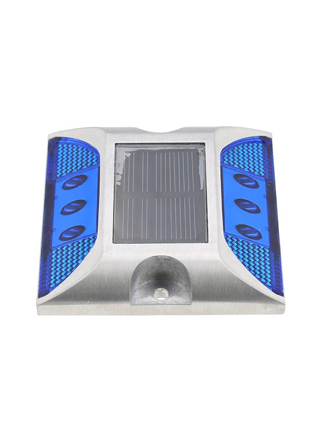 Generic 6-Led Solar Powered Driveway Lamp Blue 12x7x12centimeter  - Image 1