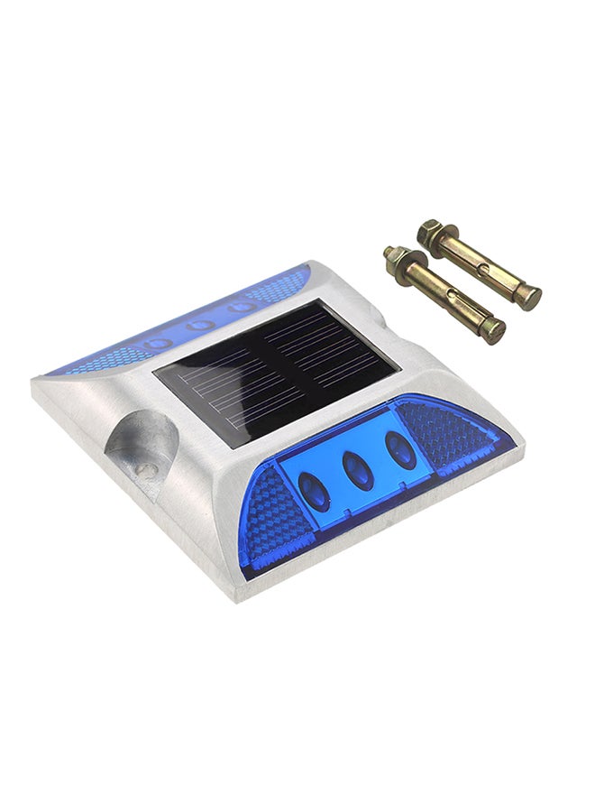 Generic 6-Led Solar Powered Driveway Lamp Blue 12x7x12centimeter  - Image 3