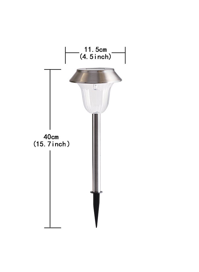 Generic 8-Piece Solar Powered Garden Light White 22x12x12.5cm  - Image 5