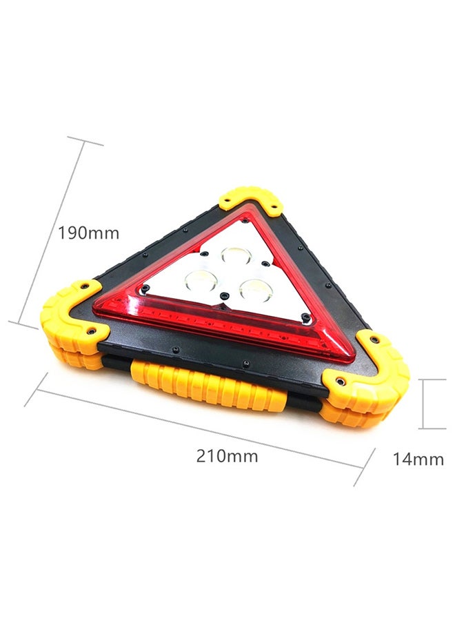 Multi-Function  Rechargeable Emergency Warning Light Multicolour 21x5x20cm