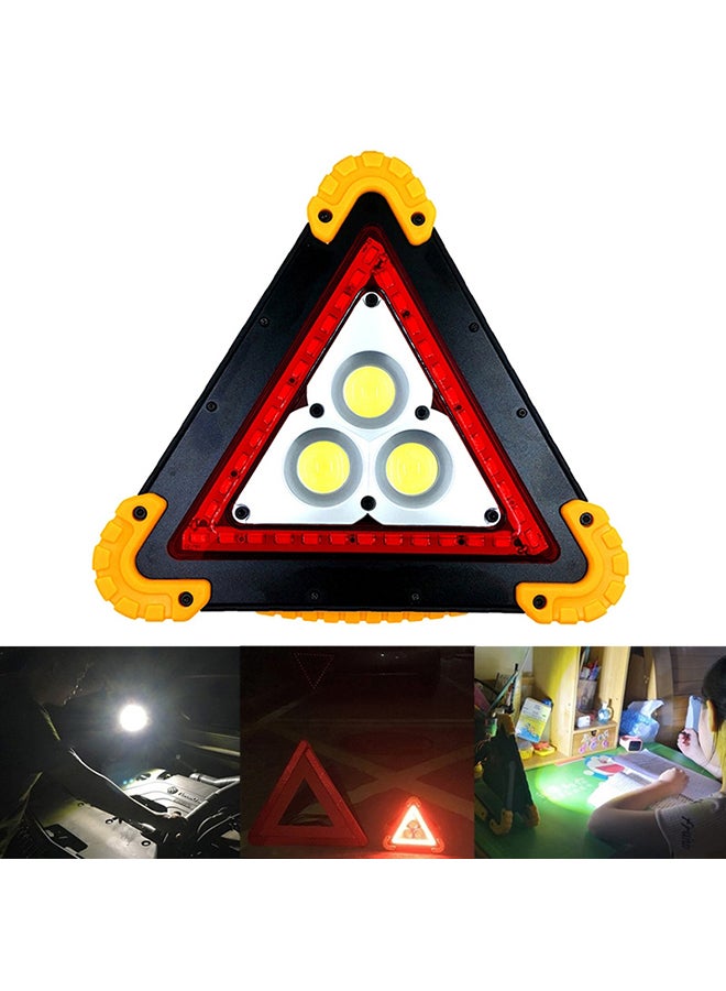 Multi-Function  Rechargeable Emergency Warning Light Multicolour 21x5x20cm