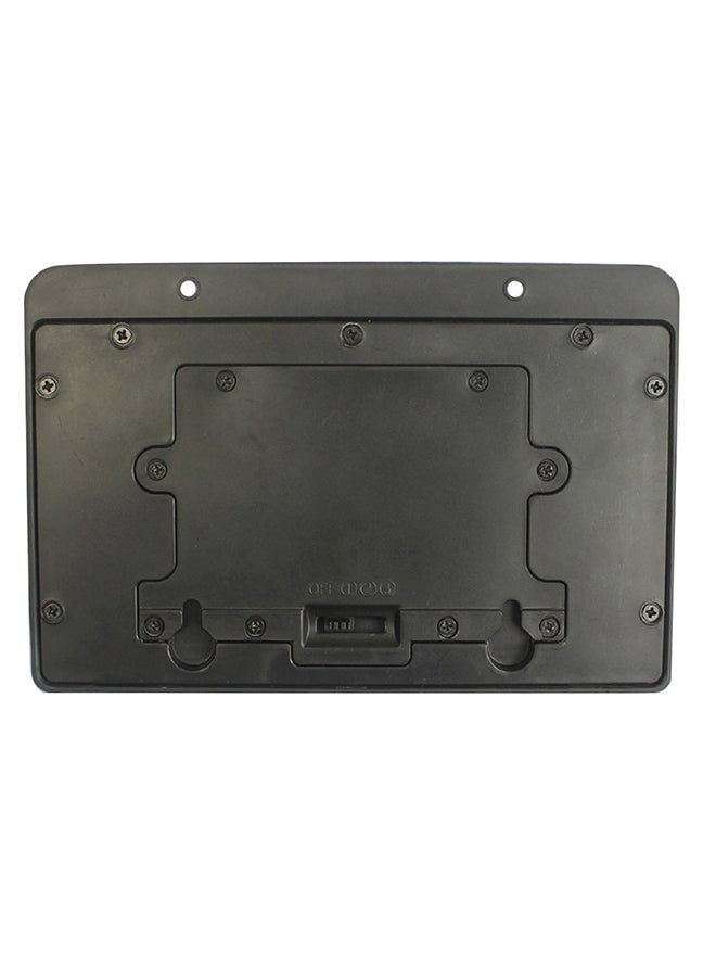 مصباح جداري مزود بجهاز استشعار مكون من 20 مصباح LED مع لوحة شمسية أسود 5x18x18سم - Image 2