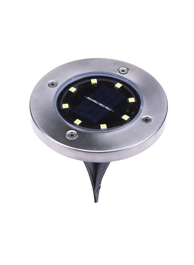 مصباح LED يثبت على الأرض بتصميم مضاد للماء ويعمل بالطاقة لشمسية أسود 13x13x8Ø³Ù†ØªÙŠÙ…ØªØ±  - Image 1