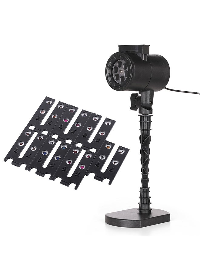 Generic Waterproof Laser Mini Outdoor Lamp Black 22x15x8centimeter  - Image 1