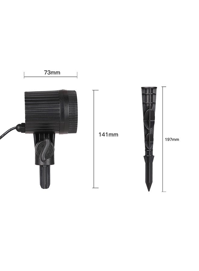 Generic Waterproof Laser Mini Outdoor Lamp Black 20x10x8centimeter  - Image 4