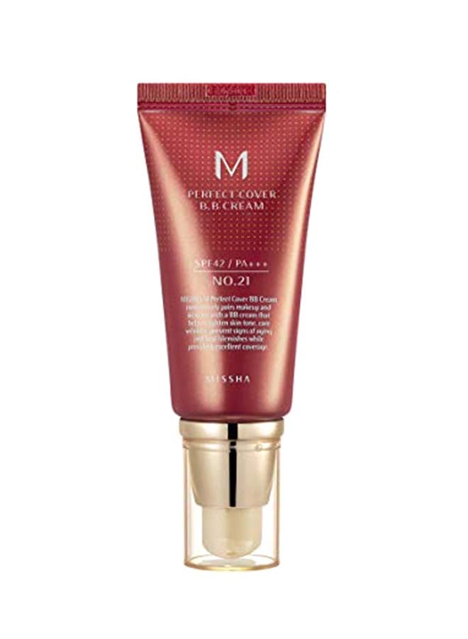 Missha Perfect Cover BB Cream With SPF 42 #21  - Image 1