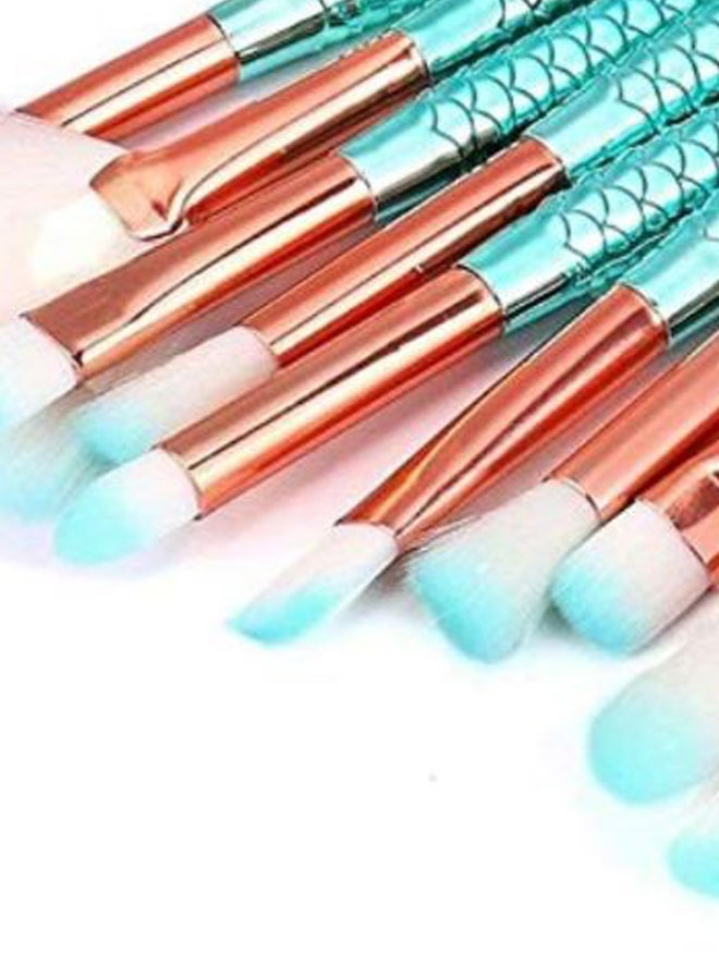 Maikoa - 11-Piece Multi-Functional Makeup Brush Set Multicolour - Image 1