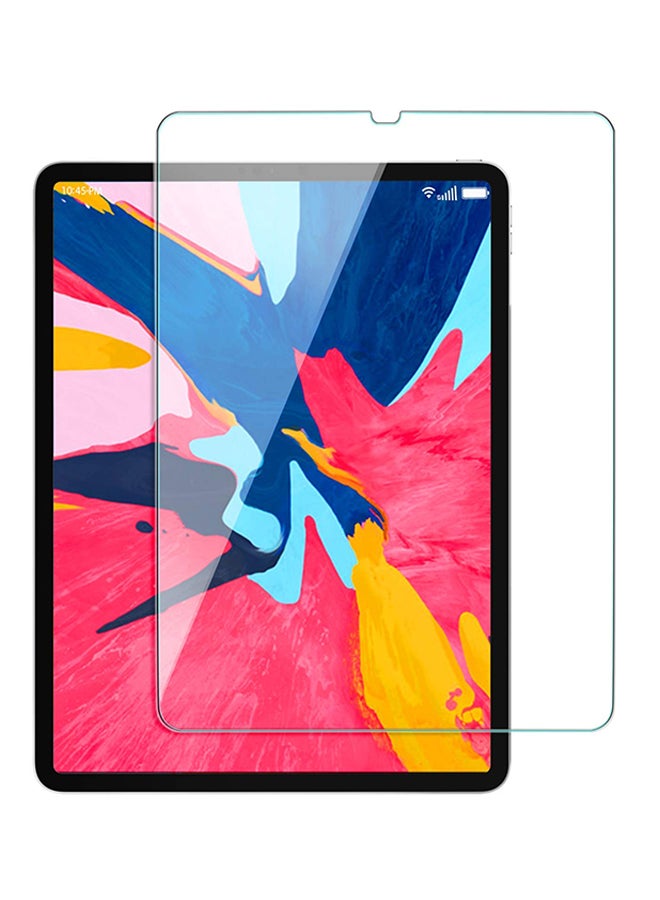 بانزرجلاس لاصقة حماية للشاشة من الزجاج المقوى لهاتف أبل آي باد برو شفاف - Image 1