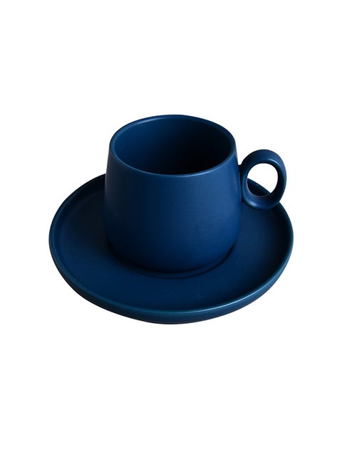 Cup And Saucer Blue