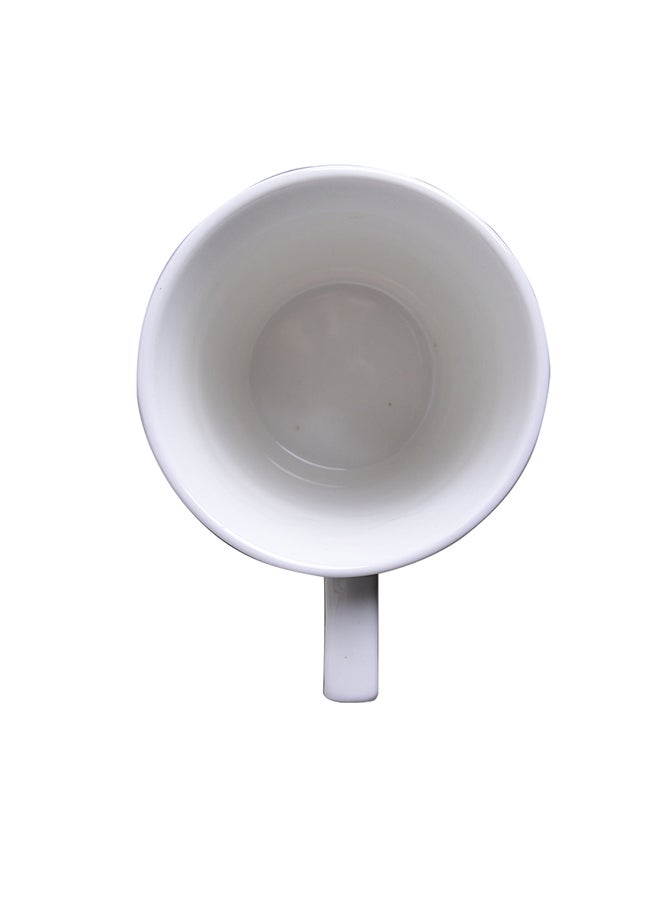 مج من السيراميك أبيض - Image 3