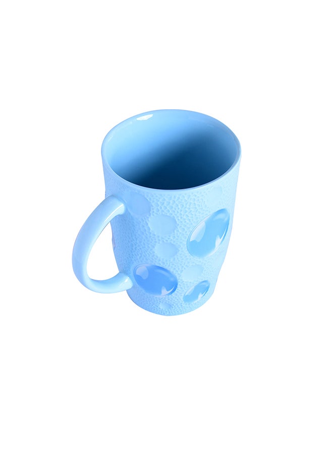 Generic - Ceramic Concave-Convex Cup Blue - Image 1